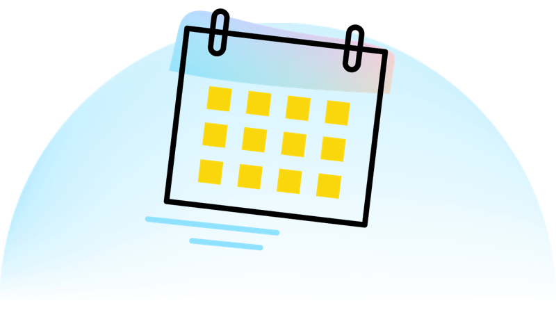 Monthly calendar icon